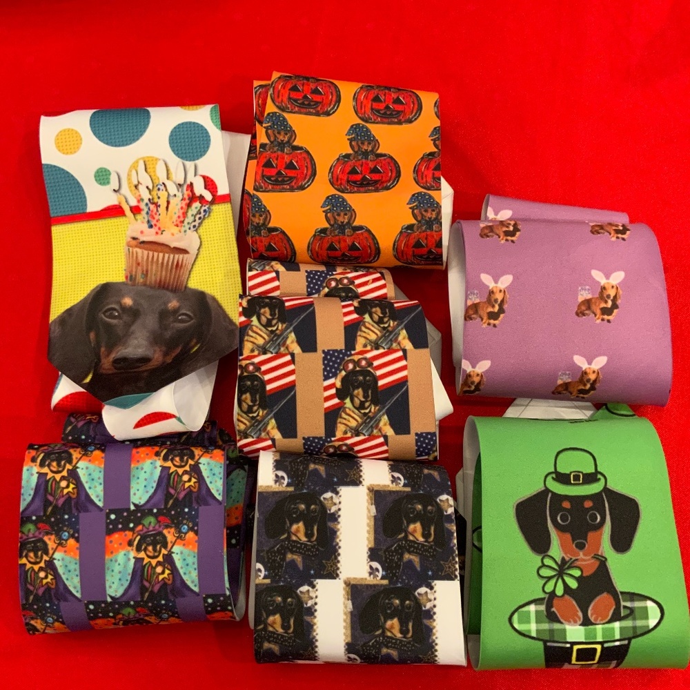 Choice of dachshund Zazzle tie